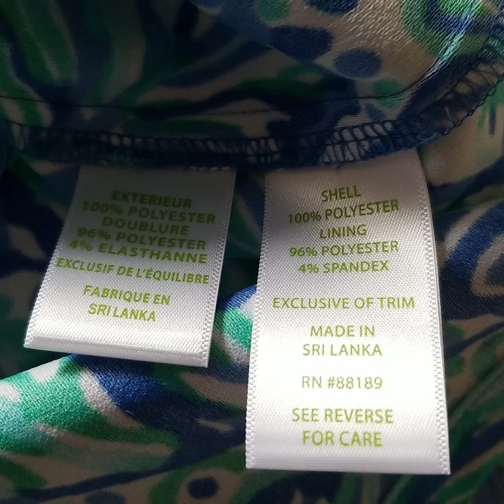 Lilly Pulitzer Donna Romper Feel The Beat Engineered,  Size 2 $178 - Picture 16 of 16